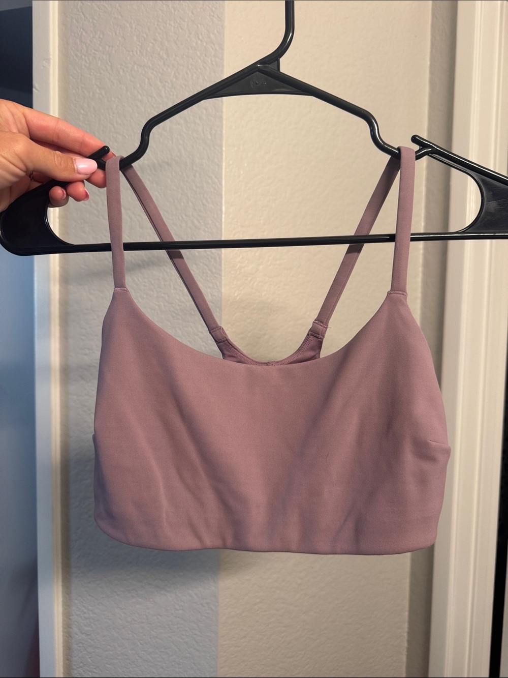 lululemon athletica wunder train bra violet verbena